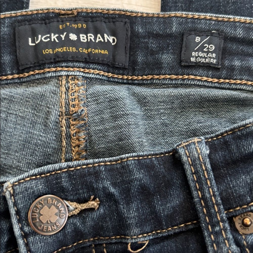 Lucky Brand Sweet Straight Jeans 8/29R - Picture 6 of 6
